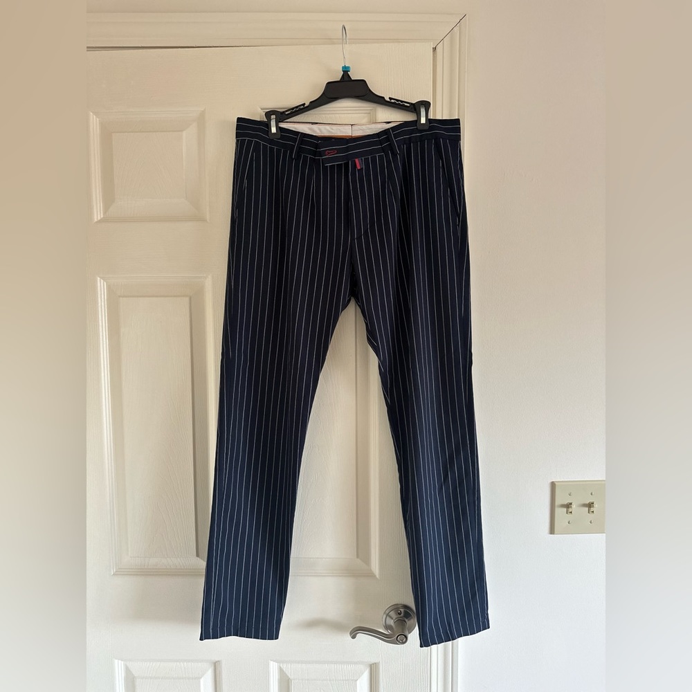 Men slim fit classic pants